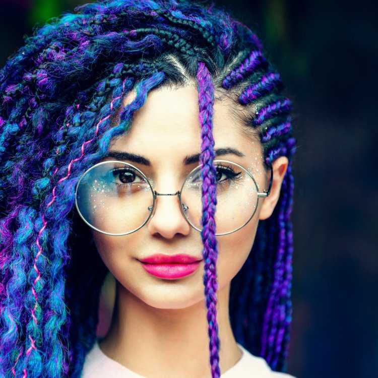 Цветные дреды