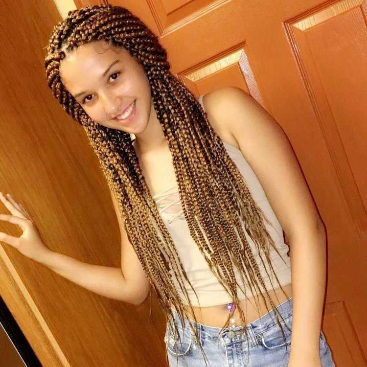 Афрокосы зизи для девочки