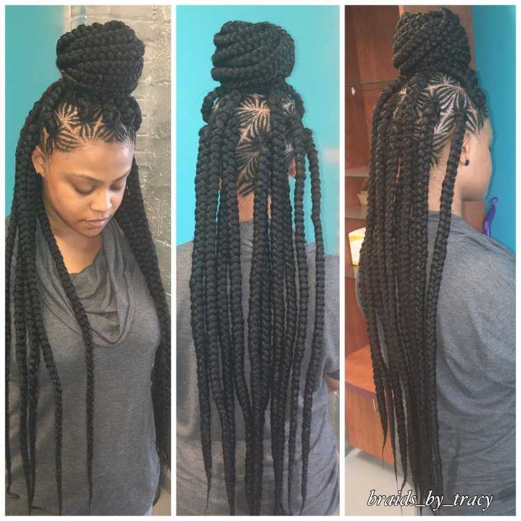 Афрокосы расплетенные