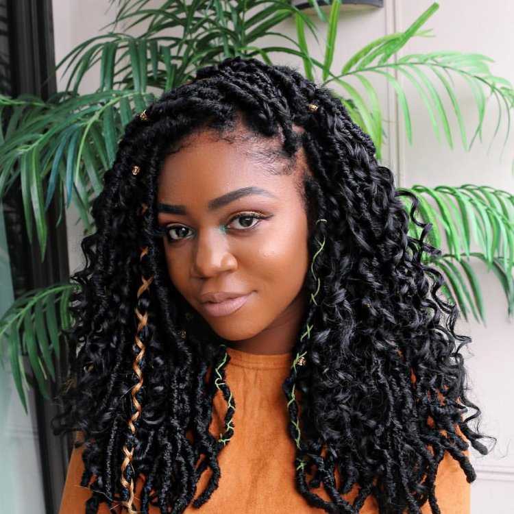 Goddess Faux locs