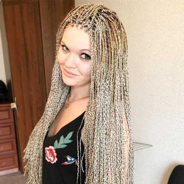 Афрокосы косички зизи