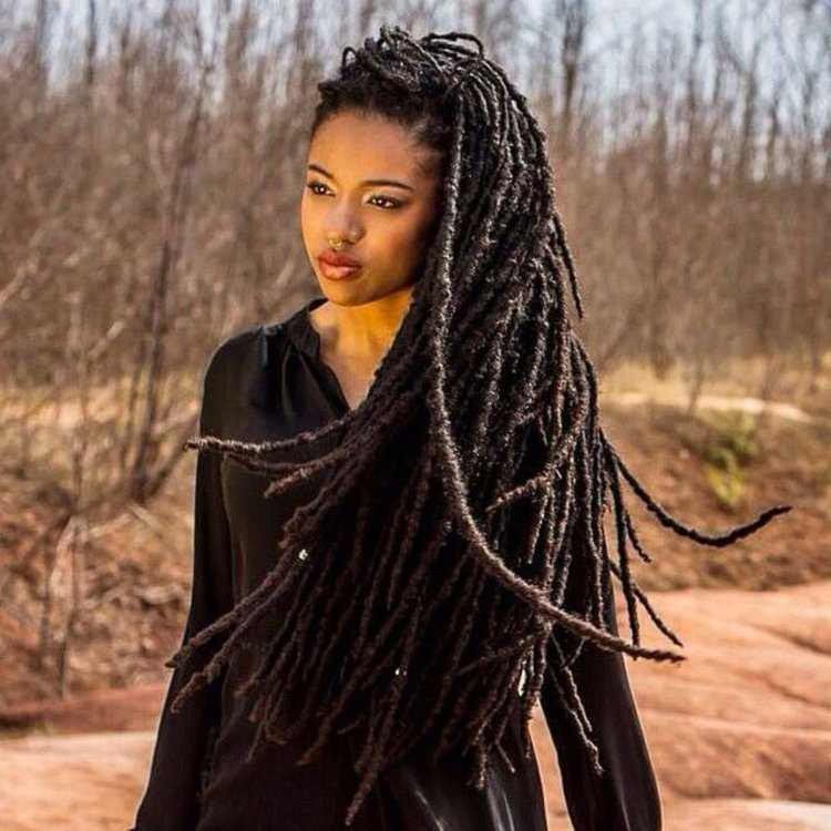 Де дреды афрокосы