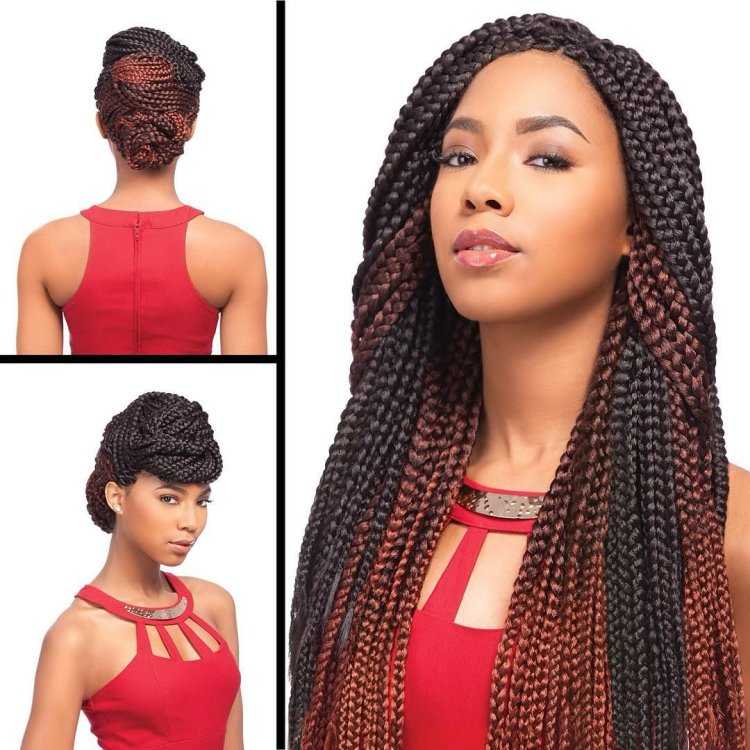 Бокс Брейдс косы