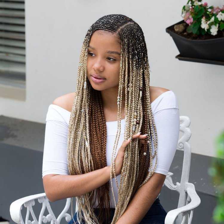 Косички для девочек на длинные волосы африканские