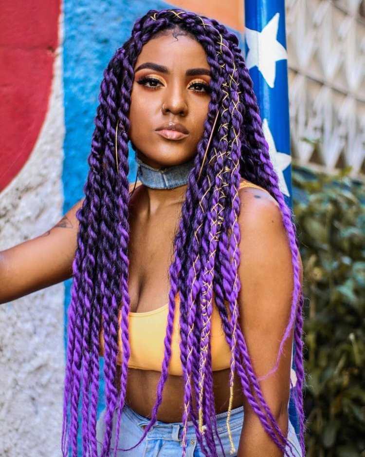 Афро зизи дреды