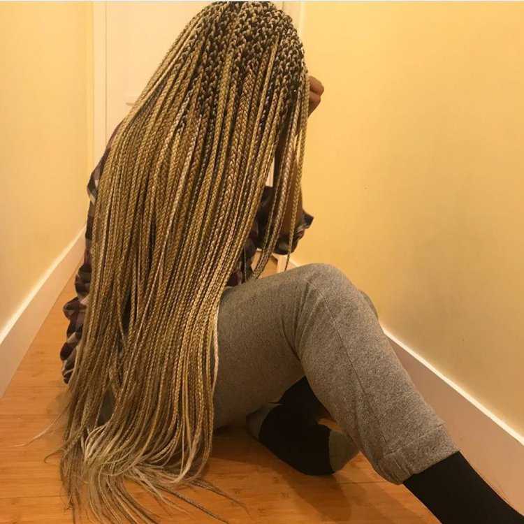 Зизи косички светлые