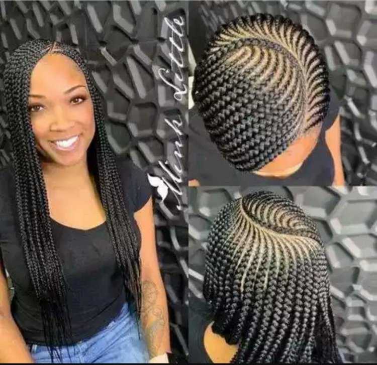 Африканские косички Тина Кунаки