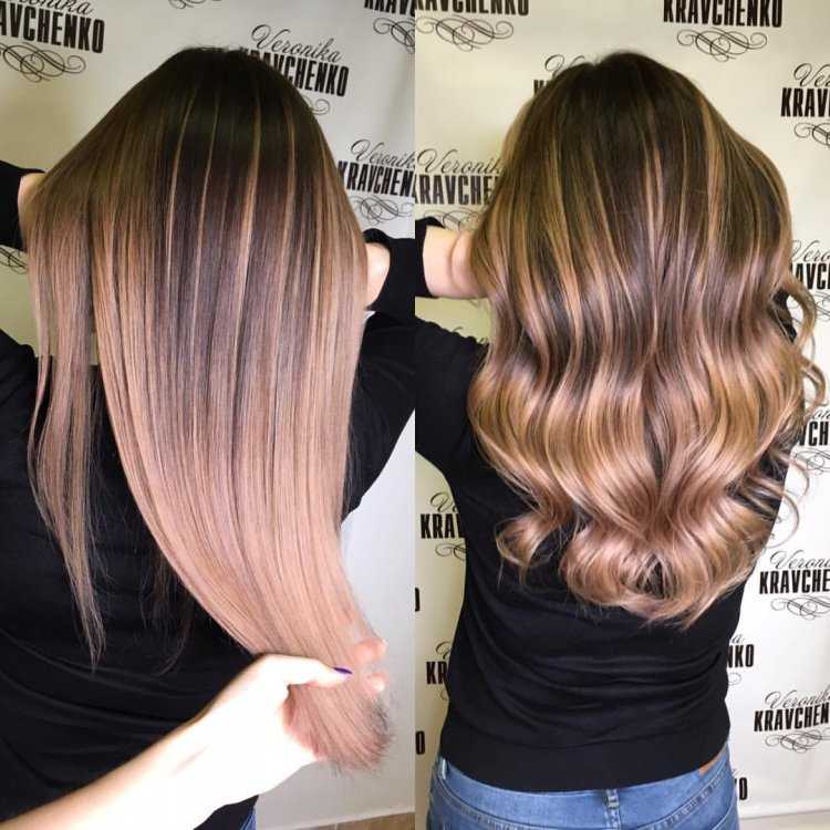 Эйр тач на темные волосы