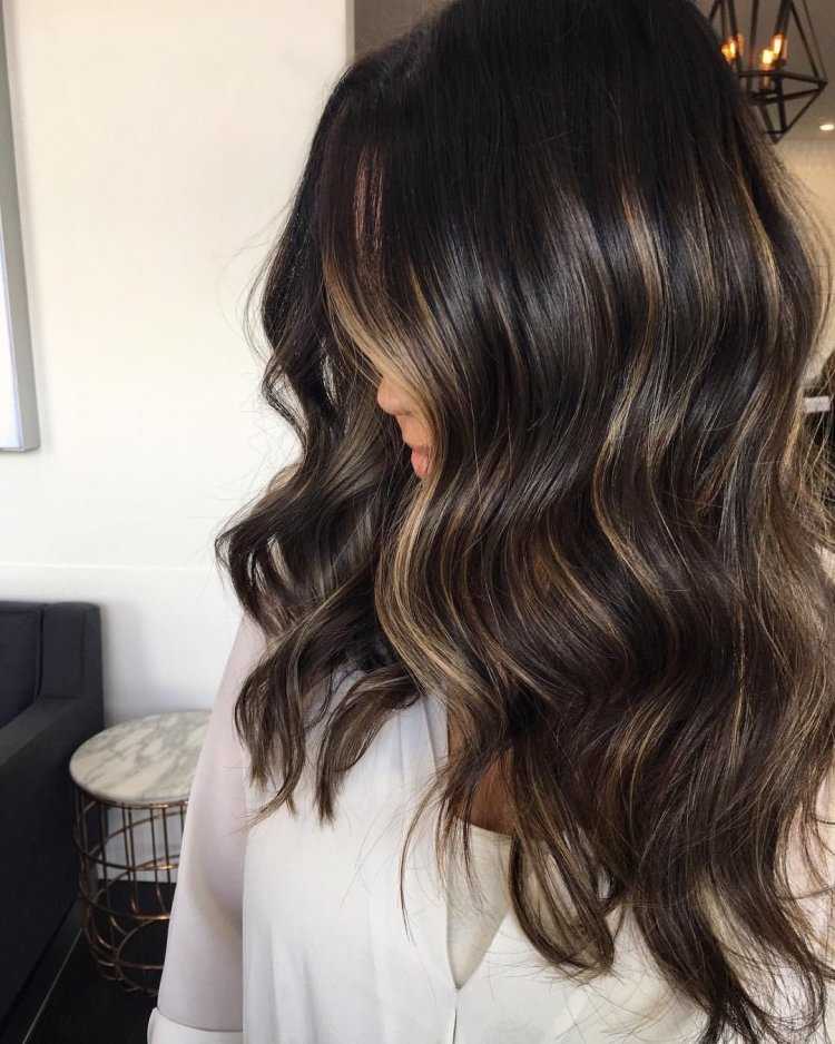 Бейби Лайт на темные волосы