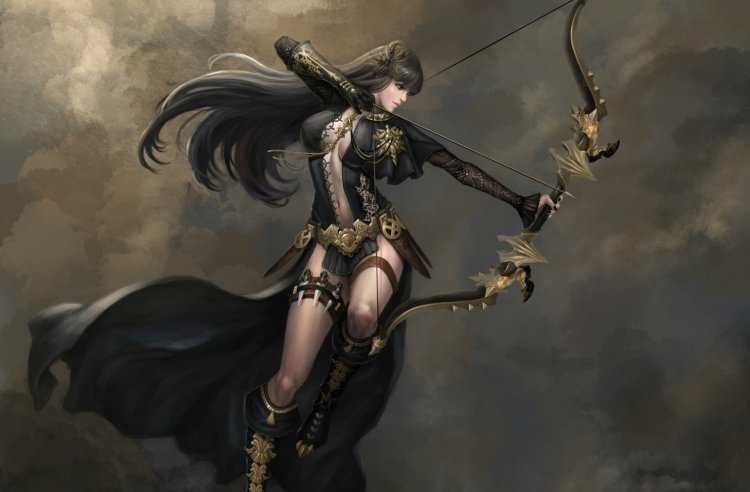 Девушка воин