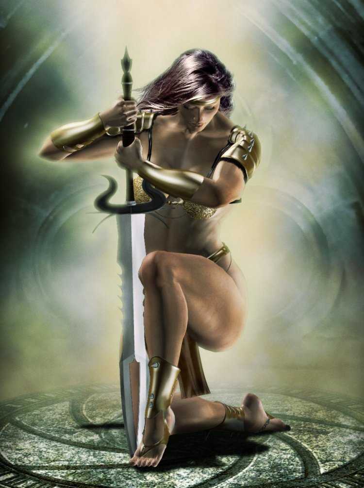 Амазонка женщина фэнтези