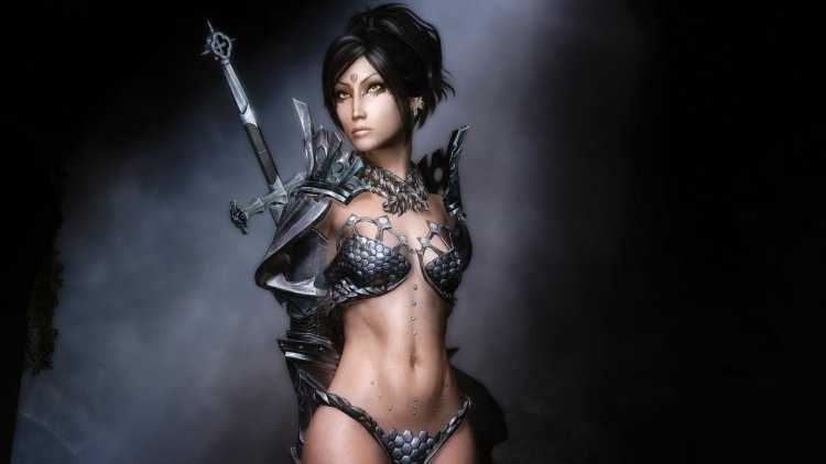 Девушки воины из игр