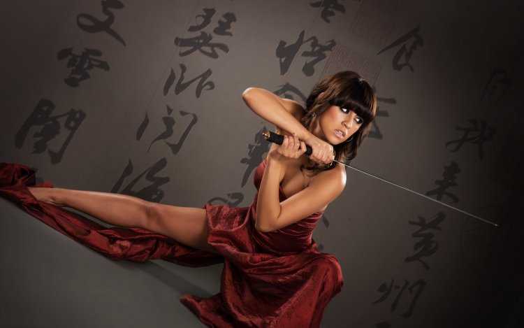 Asian Katana актриса