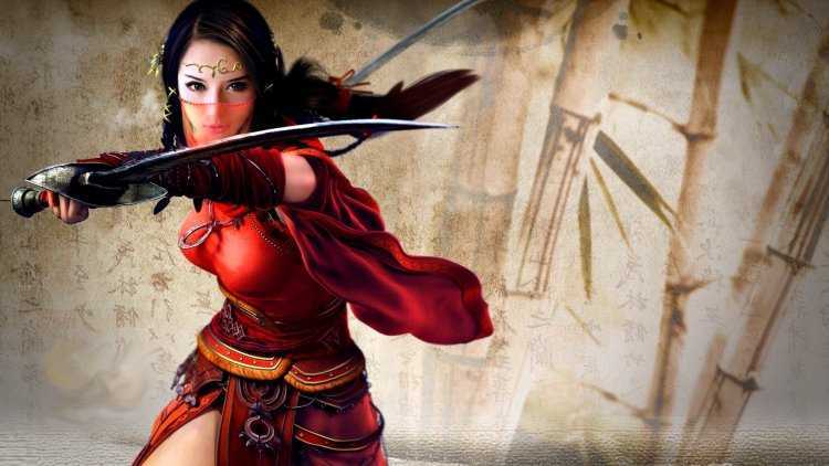 Девушка воин