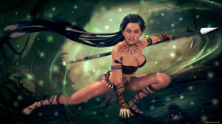 Амазонка девушка