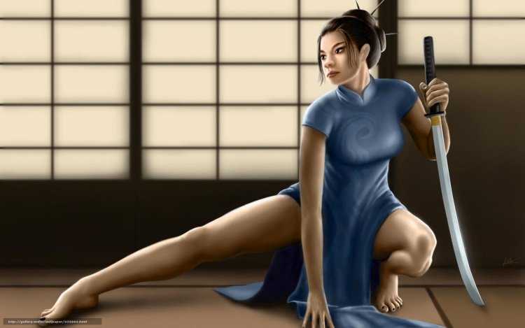 Самурайка Геншин