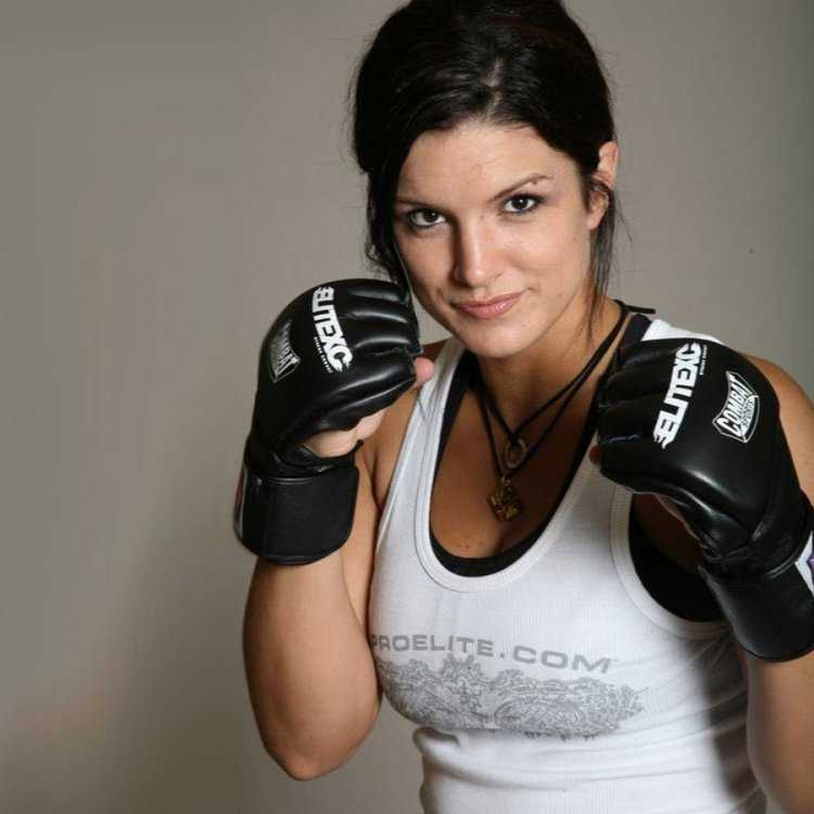 Американская девушка боец мма62