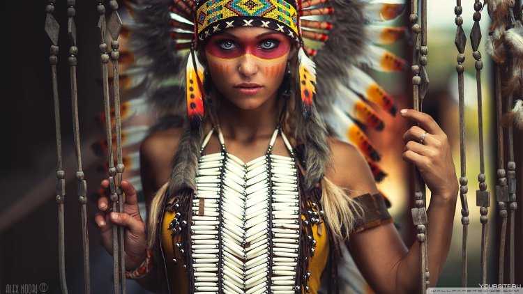 Индейцы девушки