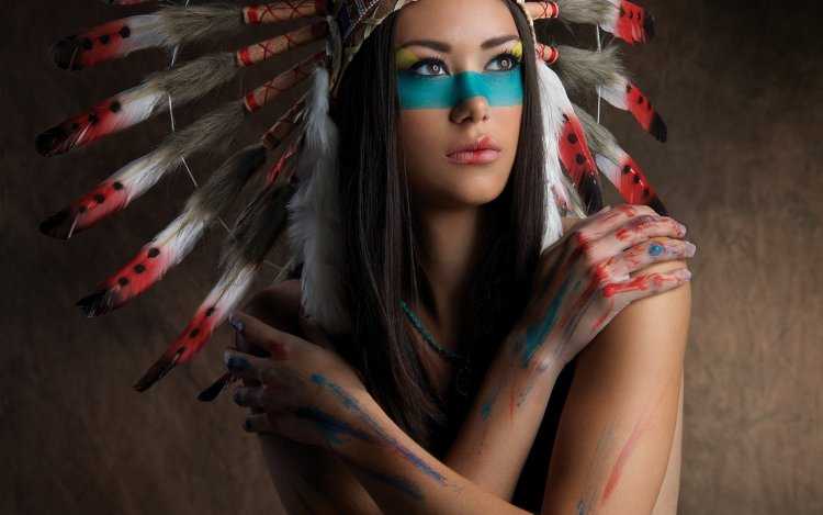 Индеанка джоэнья вапиксана