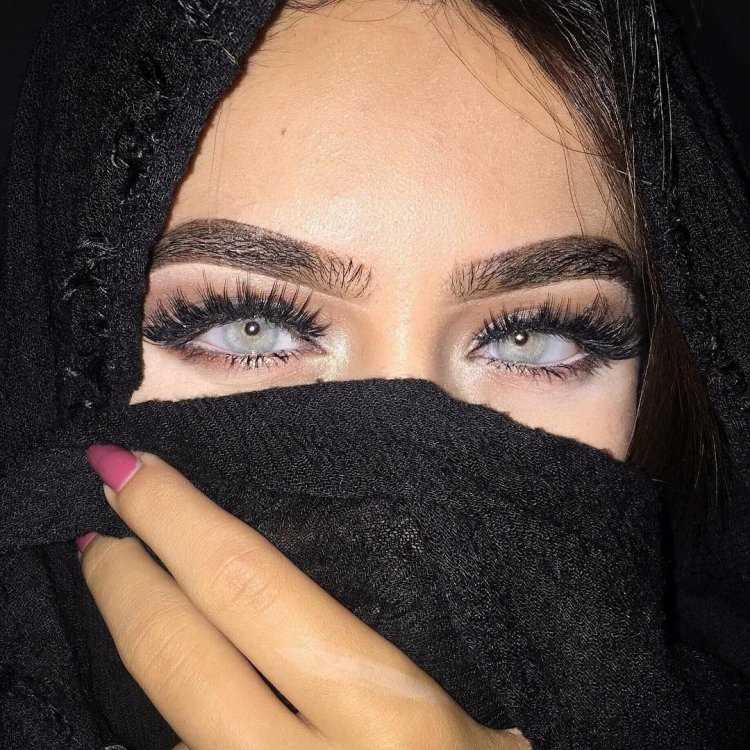 Арабские брови девушек