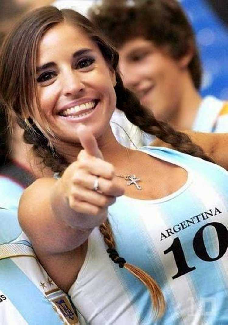 Аргентинские болельщицы
