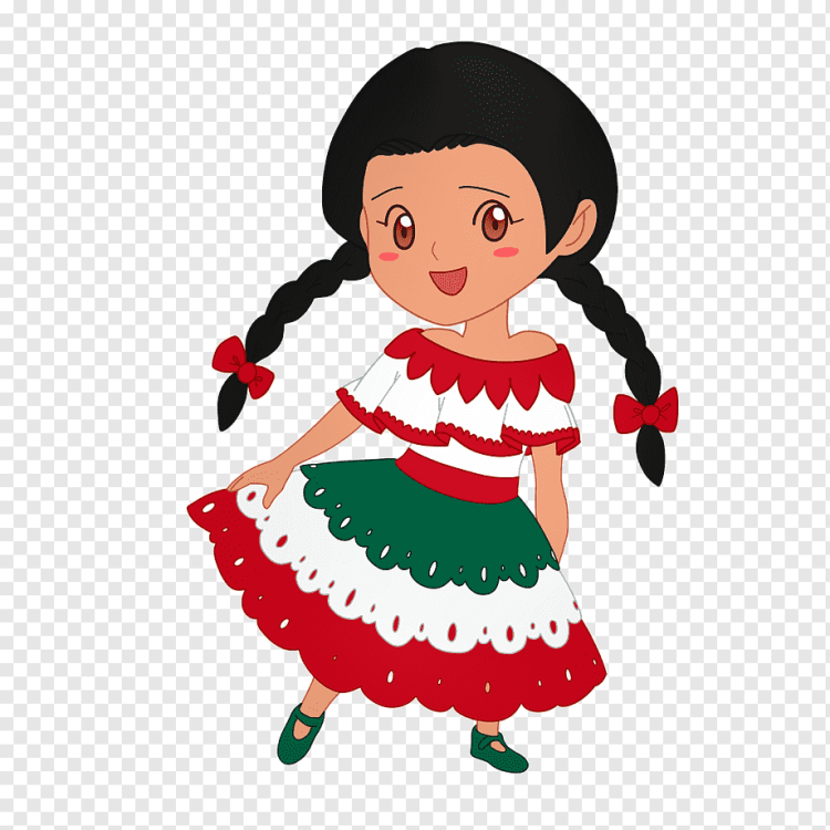 Мексиканка рисунок