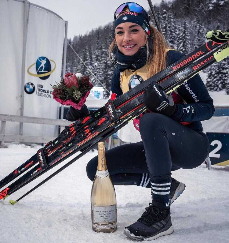 Биатлонистка Доротея Вирр