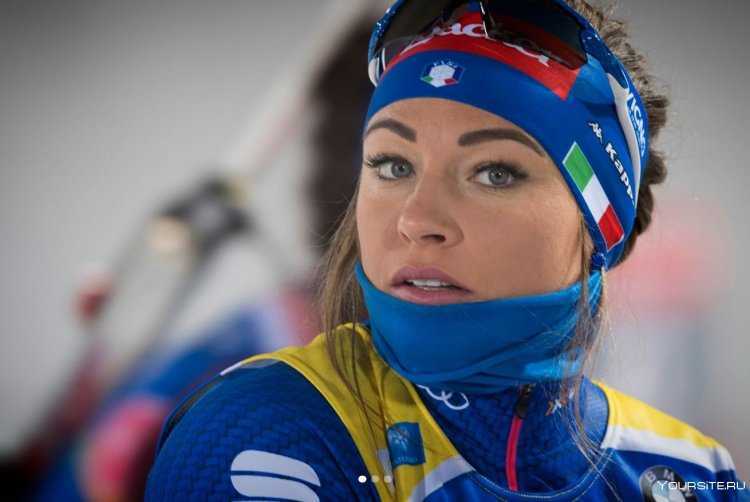 Биатлонистка итальянка Вирер