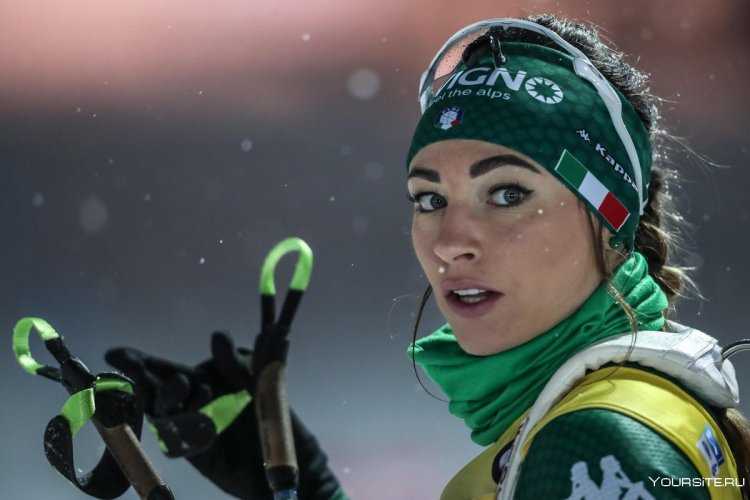 Итальянская лыжница Доротея Вирер