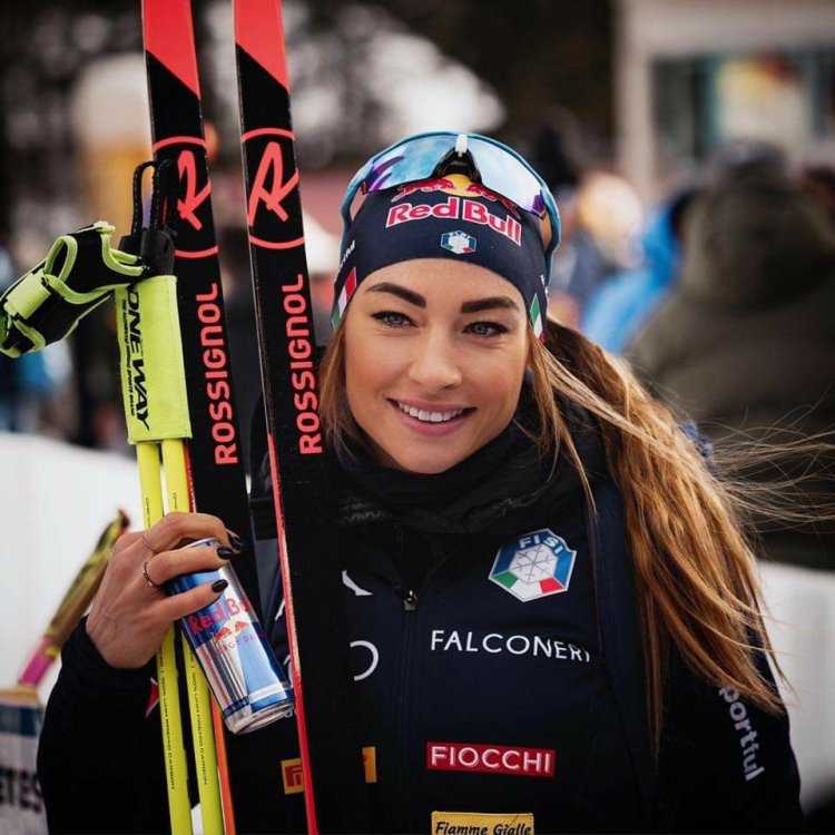 Биатлонистка итальянка Вирер