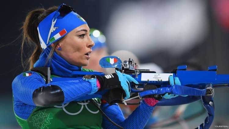 Биатлонистка Доротея Вирер