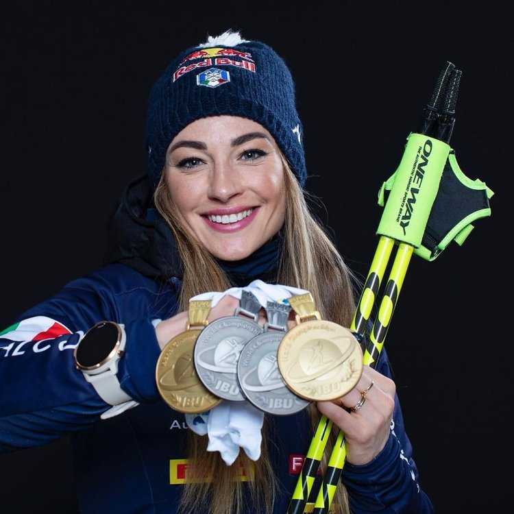 Биатлонистка Доротея Вирер