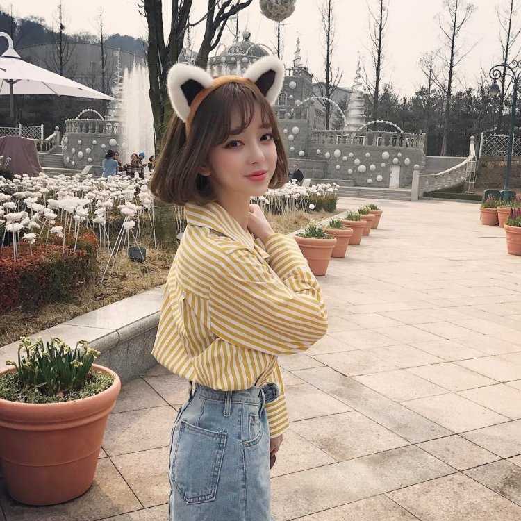 Ulzzang Taeri короткие волосы