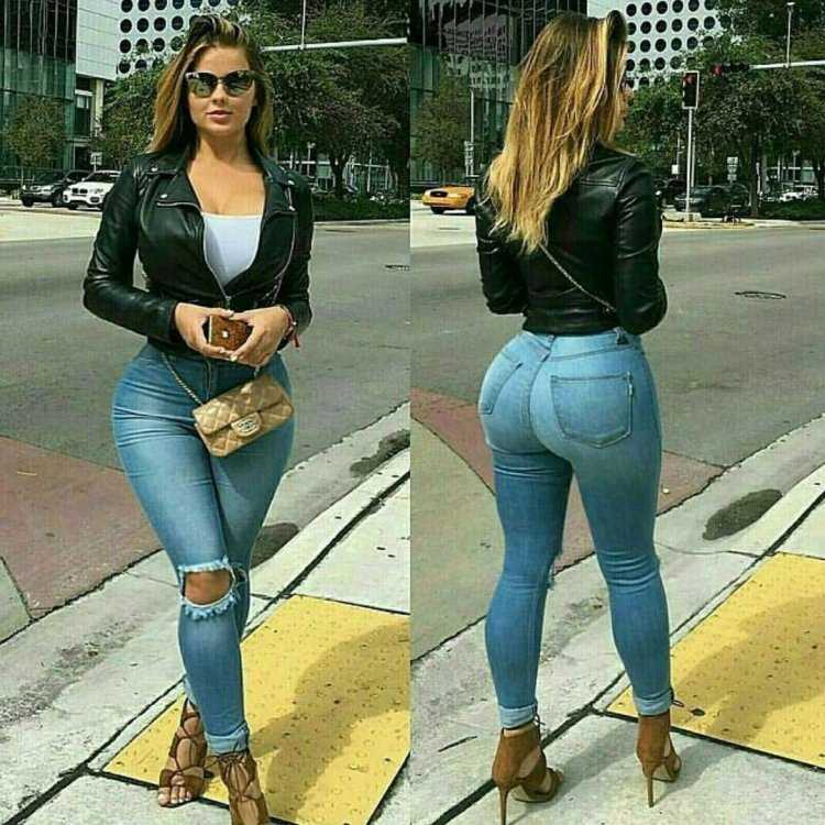 Виктория Ломба big ass Jeans