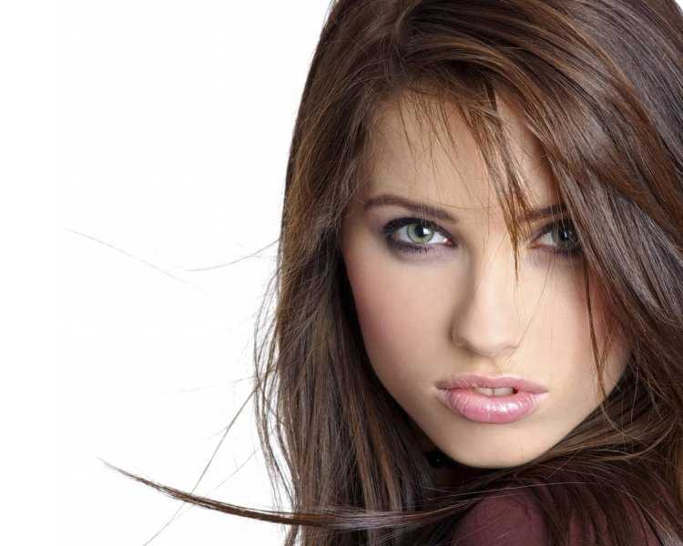 Брюнетка мелированная с карими глазами65