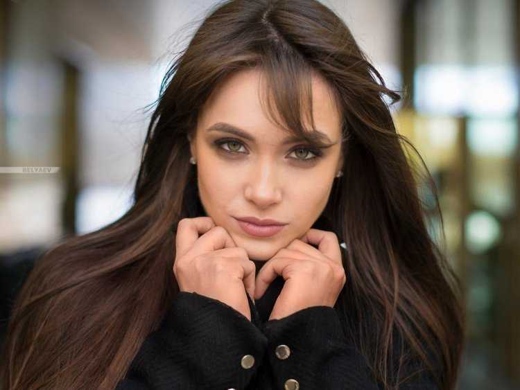 Красивые шатенки с карими глазами