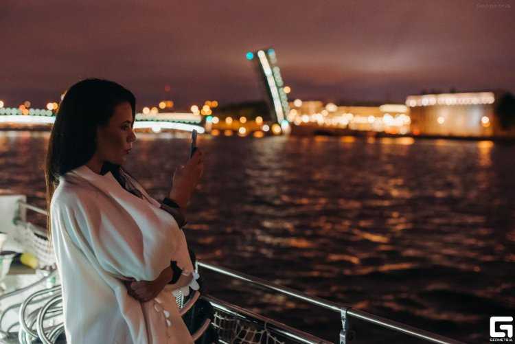 Фотосессия на теплоходе