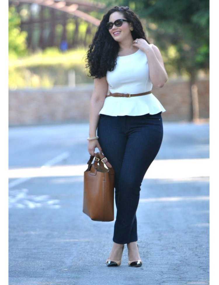 Фигура груша плюс сайз