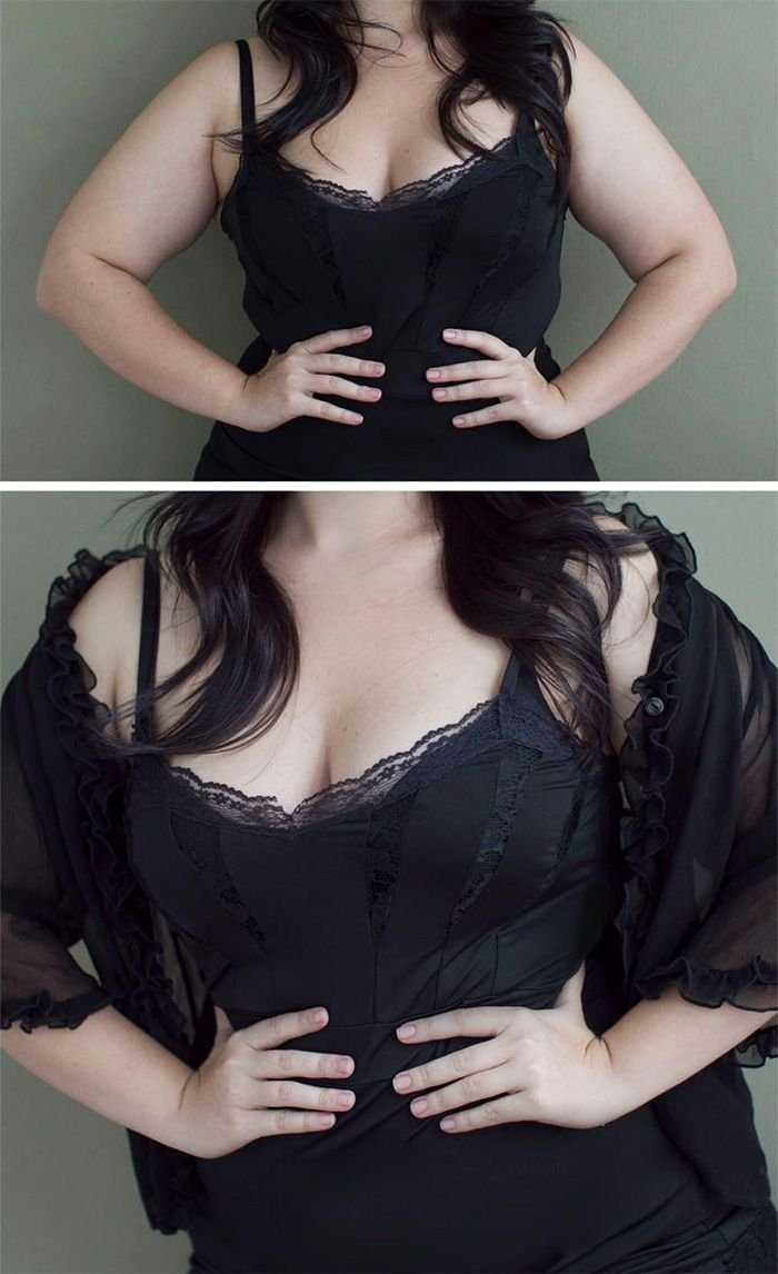 Ракурсы для полных девушек