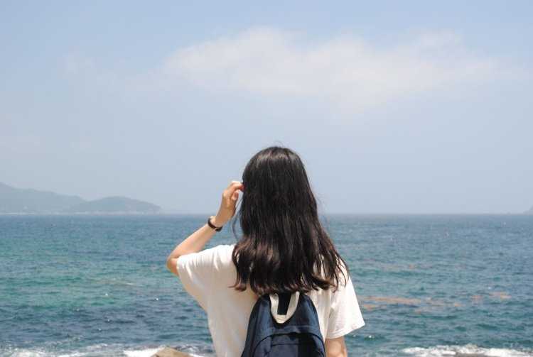 Девушка на море Эстетика