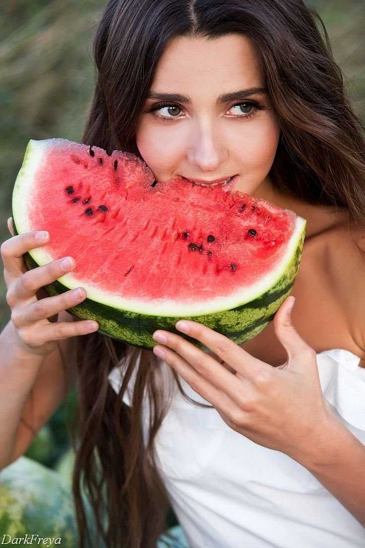 Фотосессия с арбузом