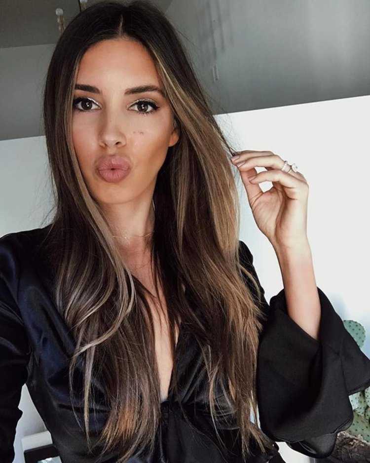 Контуринг на темные волосы