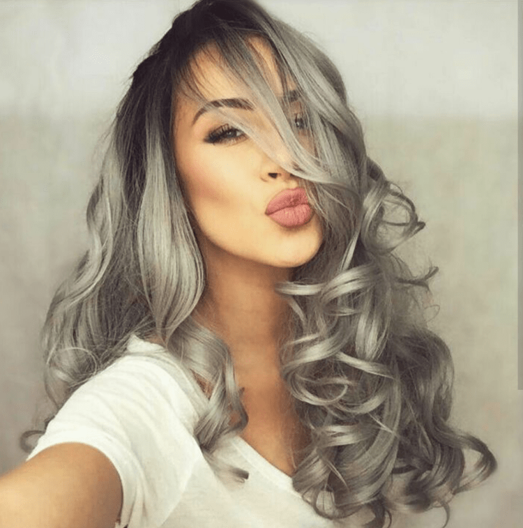 Седая прядь