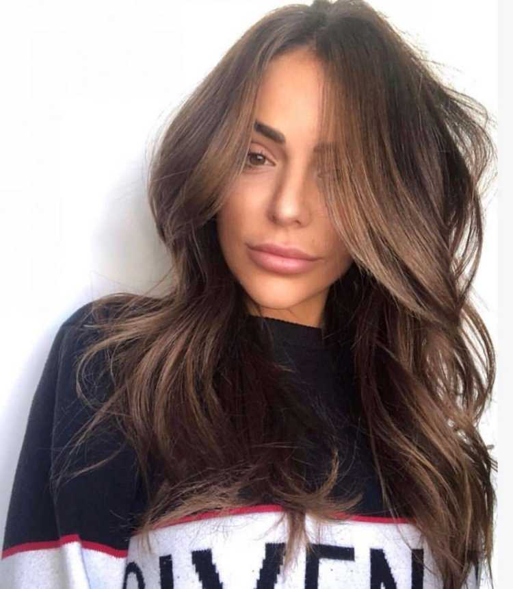 Контуринг на темные волосы