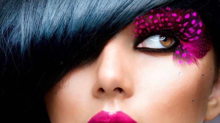 Яркий макияж для фотосессии