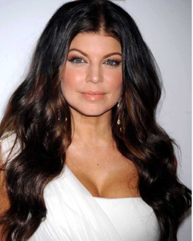 Стрижка для полных длинные прямые волосы