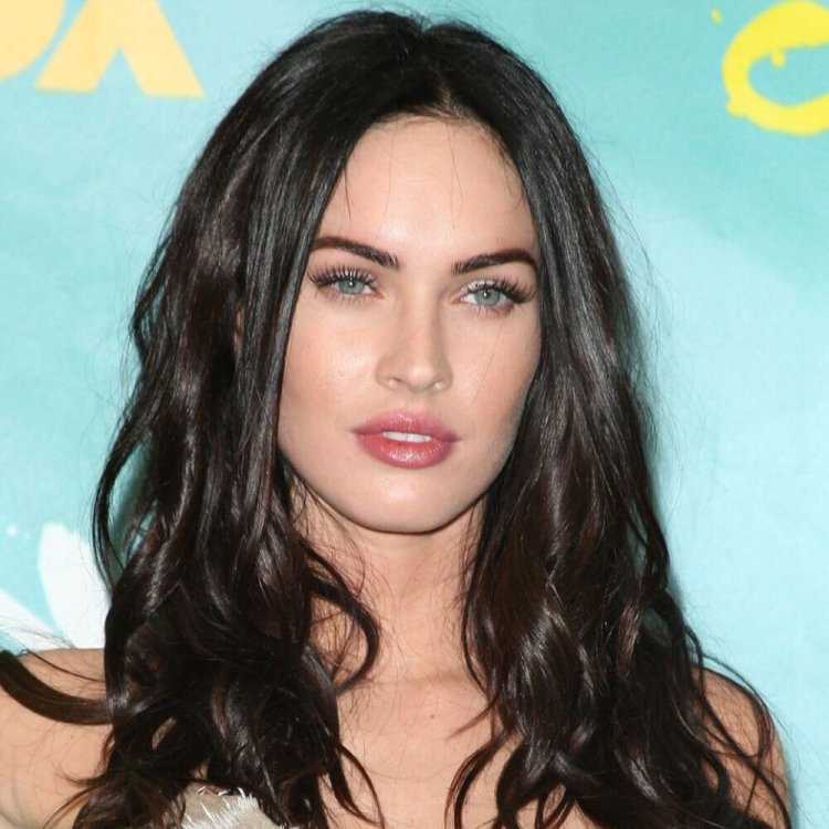 Меган Фокс форма лица