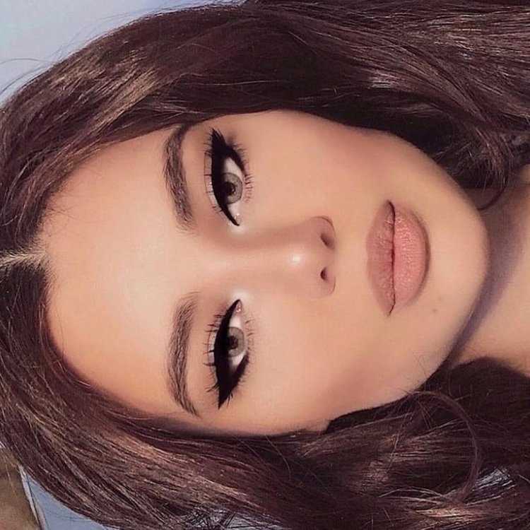 Лисий макияж глаз