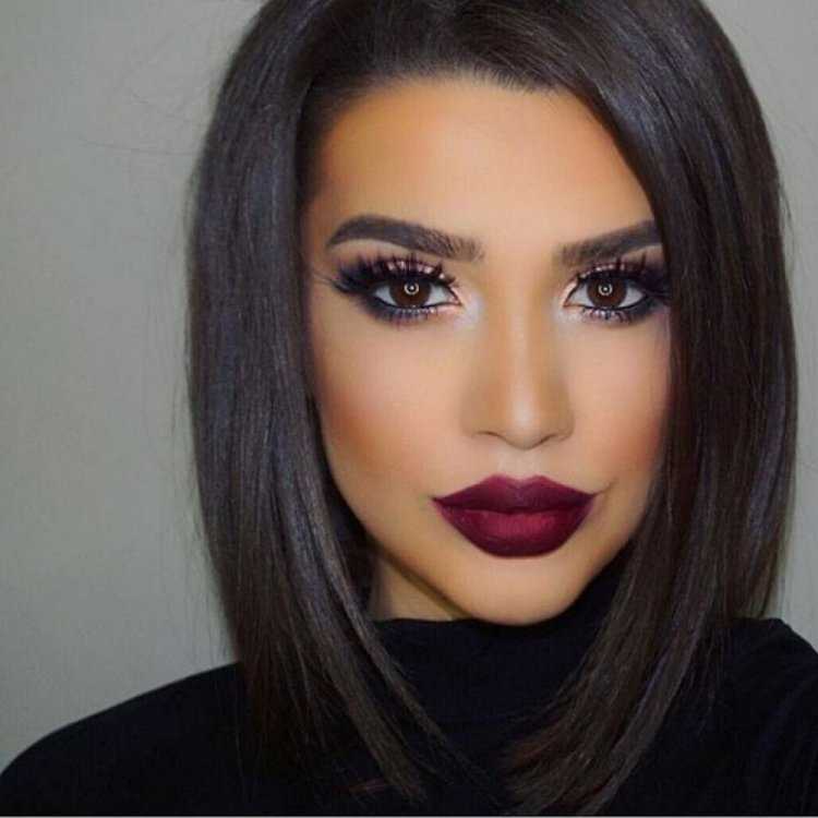 Помада для смуглых брюнеток