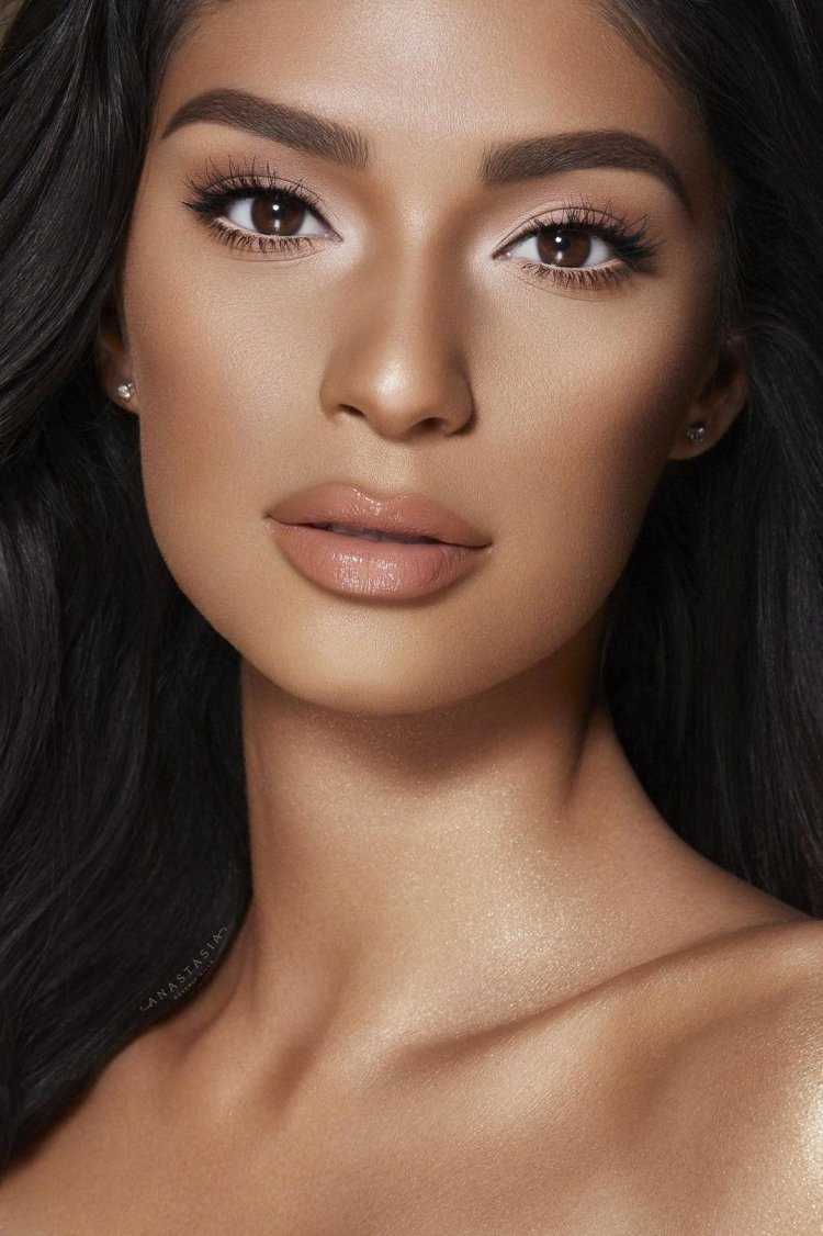 Макияж смуглым девушкам